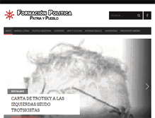 Tablet Screenshot of formacionpoliticapyp.com